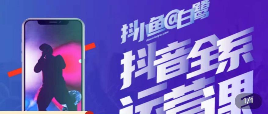 白鹭·主播内训营，运营主播话术起号进阶能力提升-福喜网创