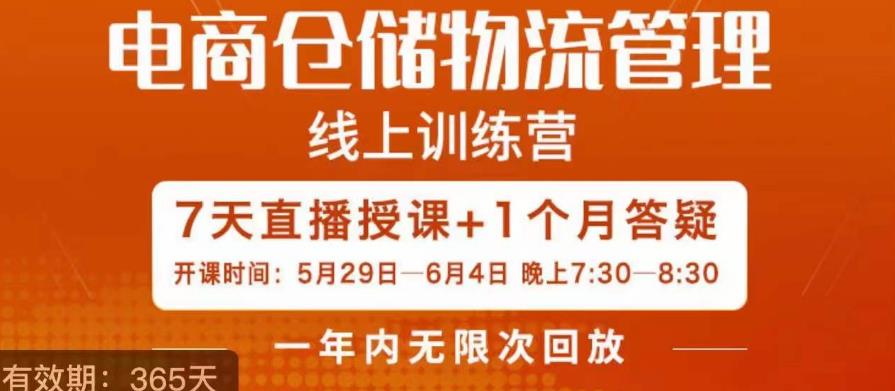 南掌柜·电商仓储物流管理学习班，电商仓储物流是你做大做强的坚强后盾-福喜网创
