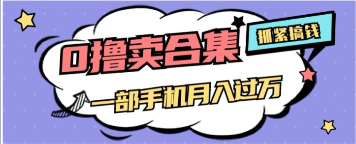 0撸项目月入过万，售卖全套ai工具合集，一单29.9元，一部手机即可【揭秘】-福喜网创