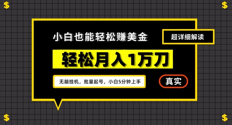 谷歌看广告撸美金2.0，无脑挂机，多号操作，月入1万刀【揭秘】-福喜网创