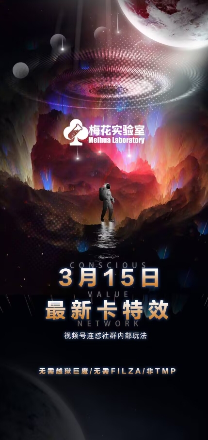 梅花实验室视频号连怼玩法-3月15日最新卡特效技术(无需越狱、巨魔、tmp)-福喜网创